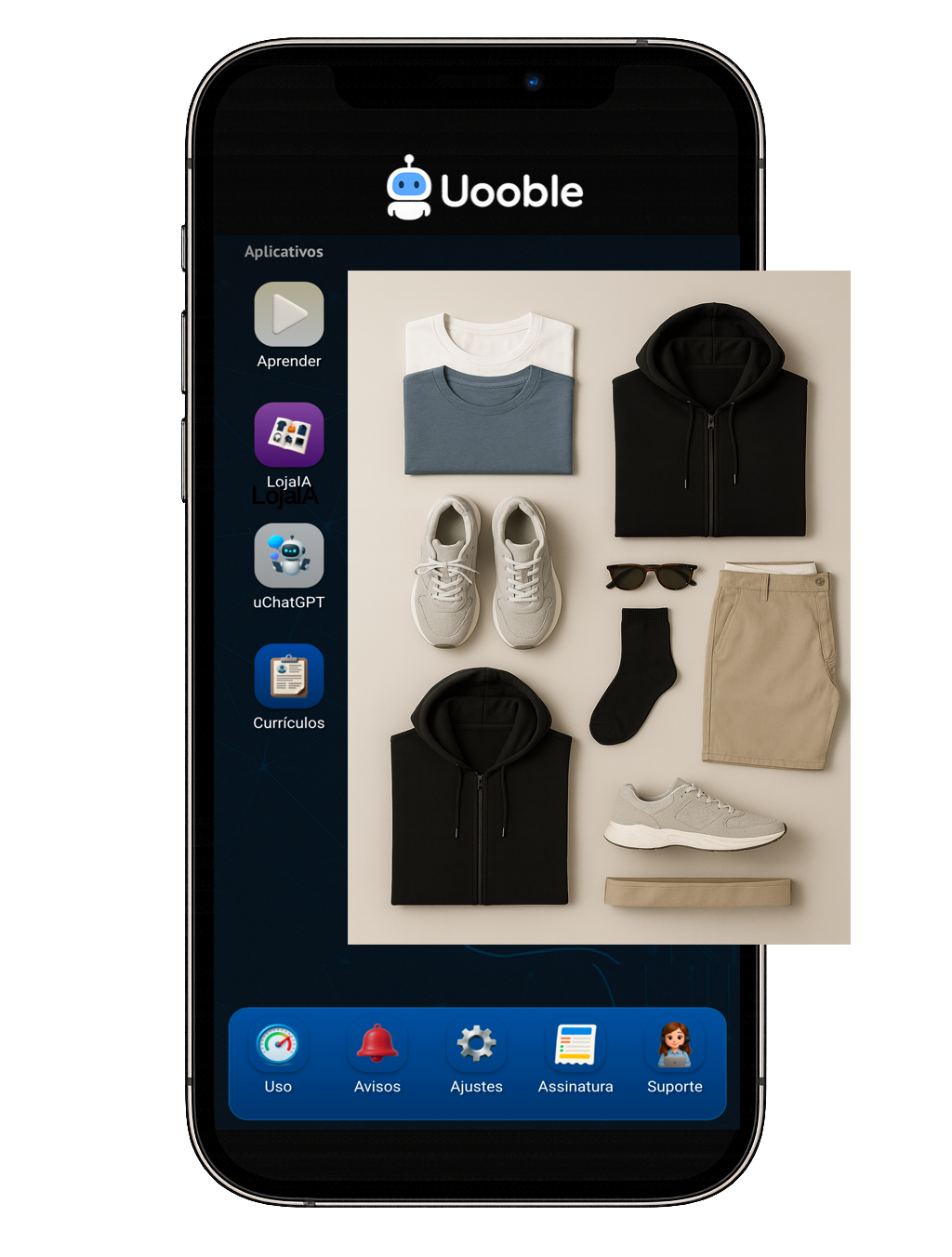 Aplicativo de criar catálogo e loja